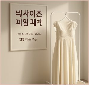 빅사이즈 피팅 예약 완벽 가이드와 에버콜라겐 타임 비오틴 상세 리뷰